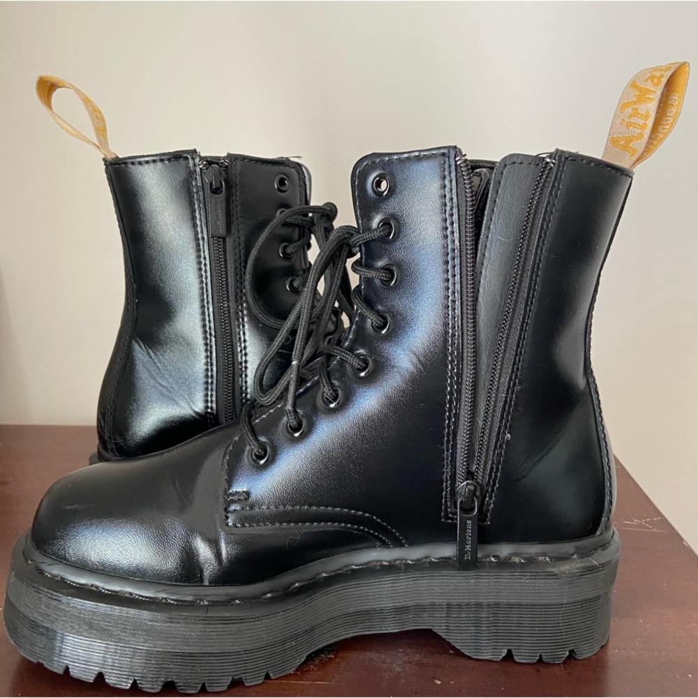 Doc Martens Vegan Jadon Platforms - Picture 5 of 11